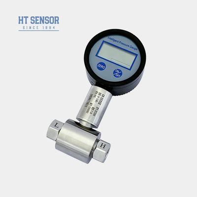 5-Digit LCD Differential Digital Pressure Gauge 9V Battery powered Pressure Transmitter