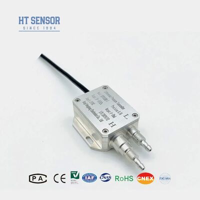 Aluminium Case HVAC Differential Digital Air Pressure Sensor Transmitter with 0.25% Accuracy and IP65 Protection Customizable