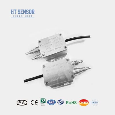 Aluminium Case HVAC Differential Digital Air Pressure Sensor Transmitter with 0.25% Accuracy and IP65 Protection Customizable