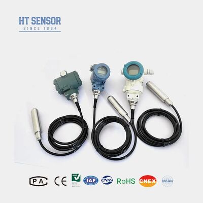 316L Stainless Steel IP68 Waterproof Liquid Level Transmitter with 4-20mA Output for Water and Fuel Tanks